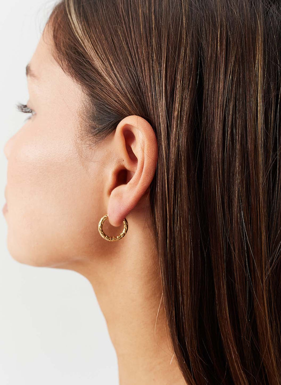 Gold_Texture_Huggy_Hoop_Earrings