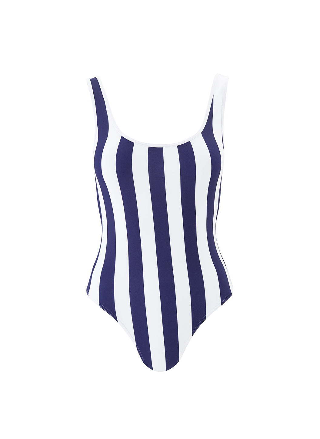 arezzo navy stripe swimsuit cutouts 2024