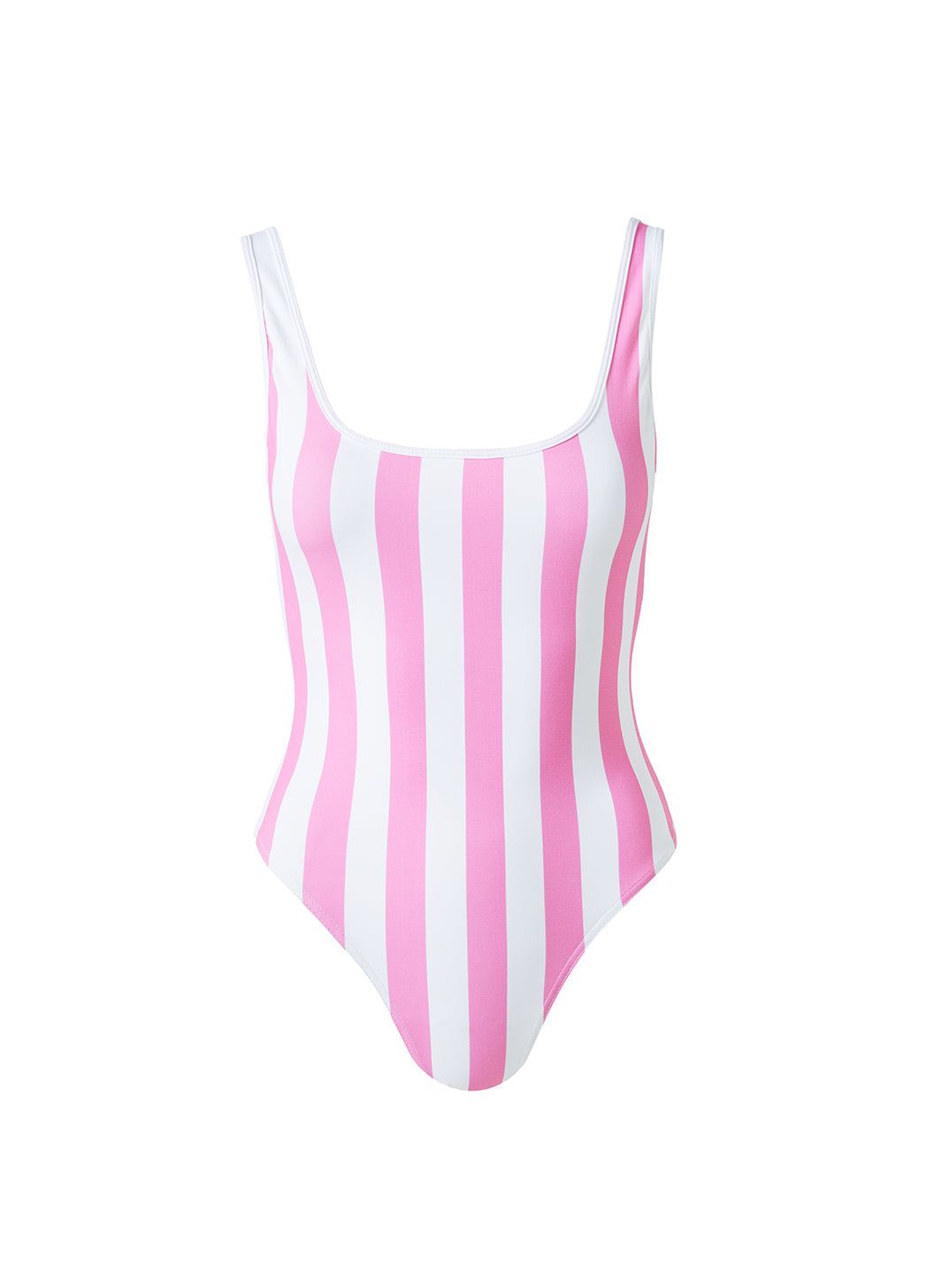 arezzo pink stripe swimsuit cutouts 2024