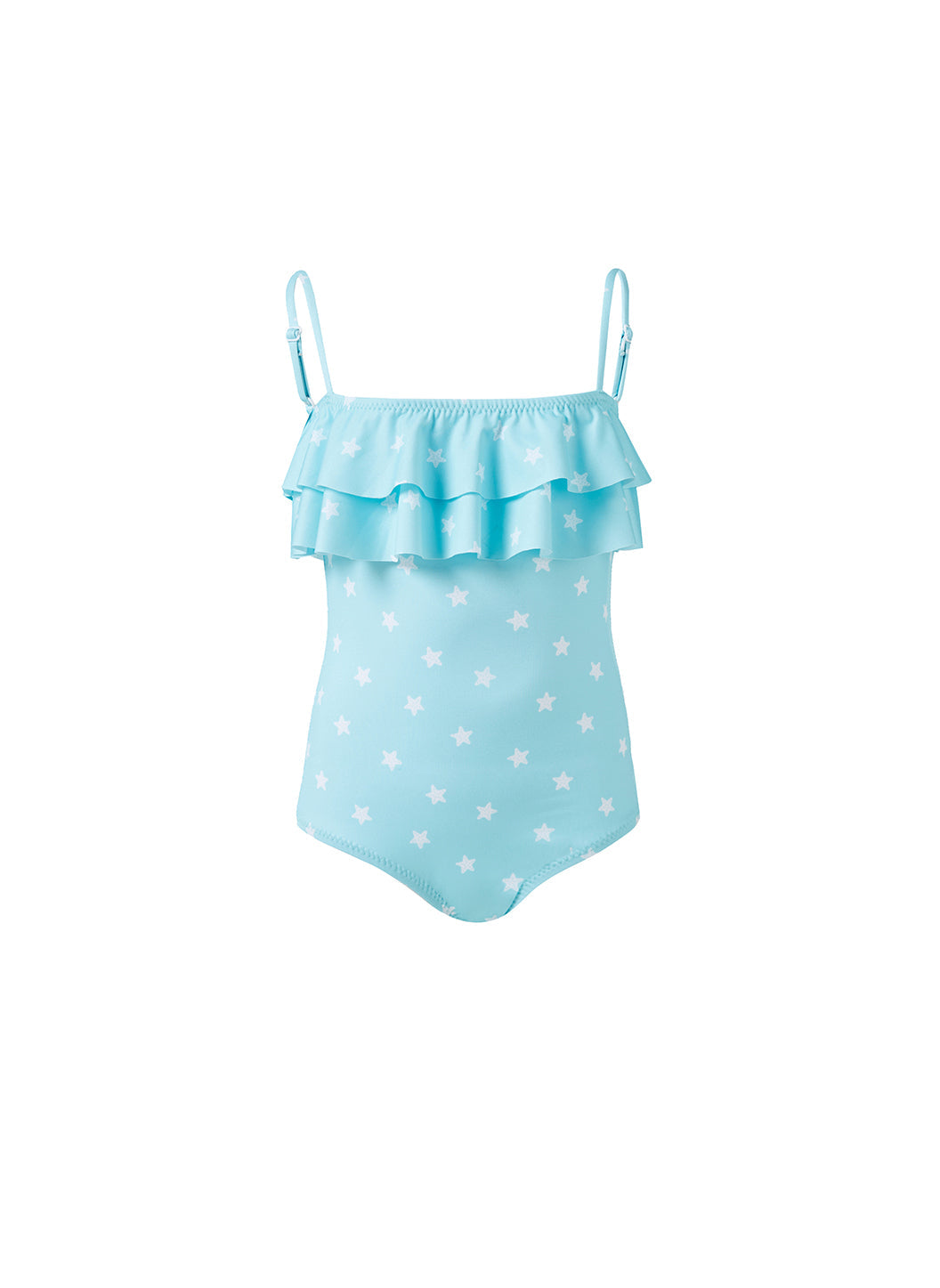 Girls Ivy Sky White Starfish Swimsuit
