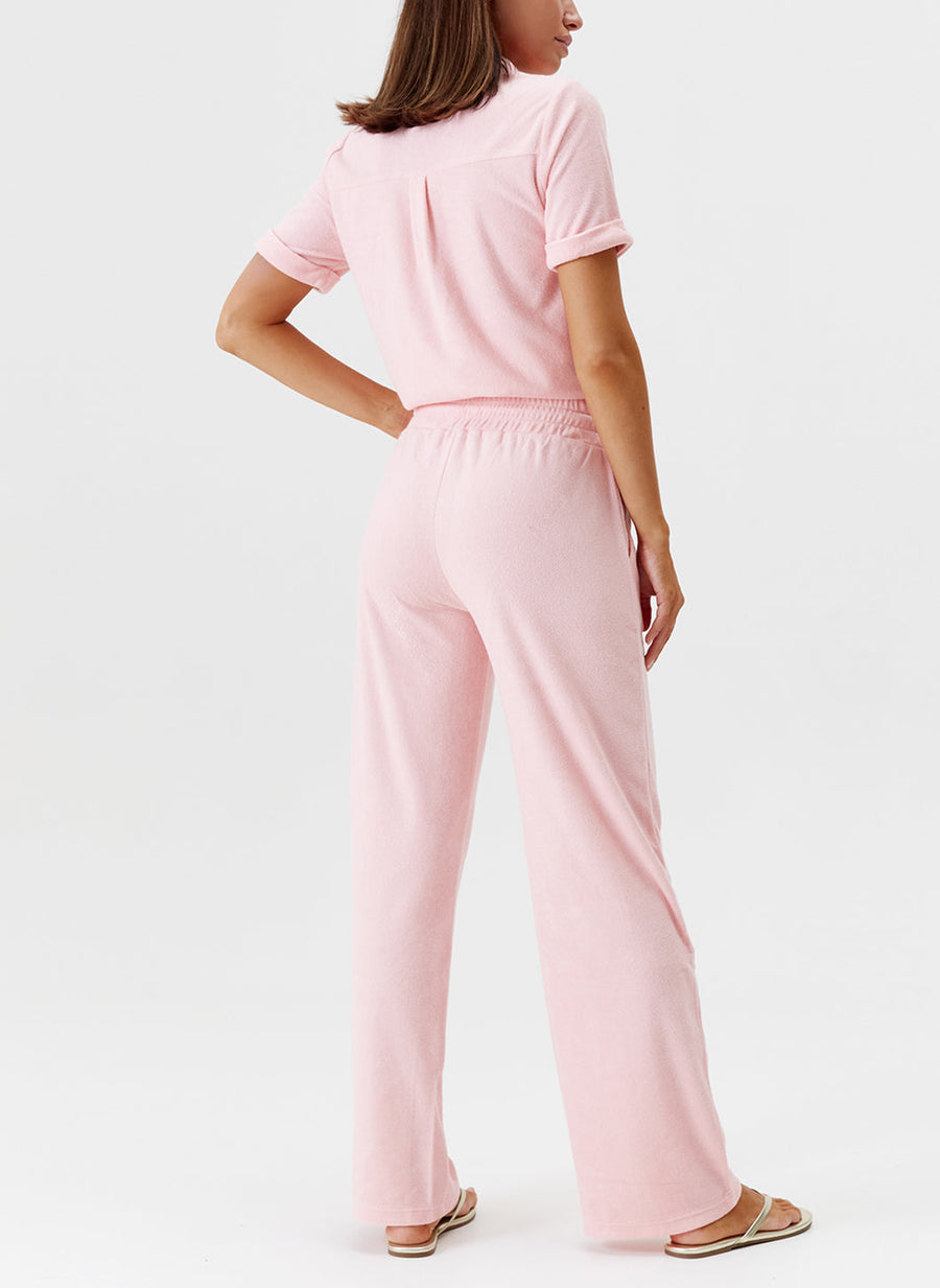 Melissa Odabash Betty Rose Terry Straight Leg Trousers - 2024 Collection