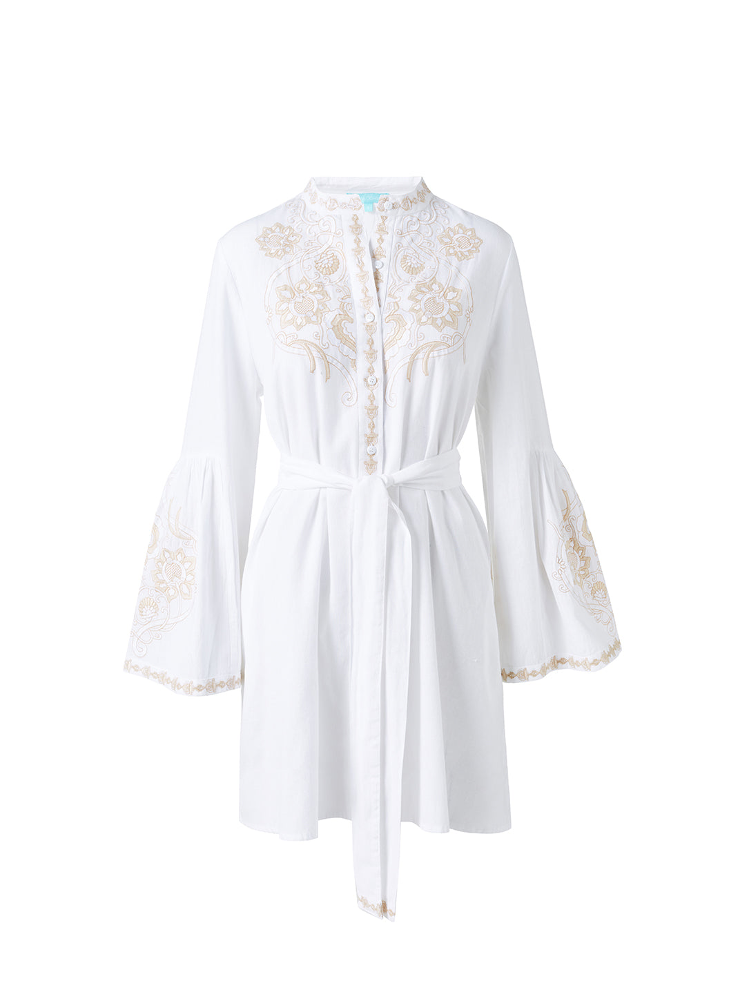 Everly White Tan Kaftan | Official Site