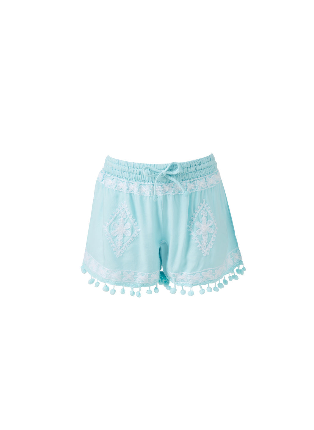 Girls Sienna Sky White Shorts Official Site - Main Image