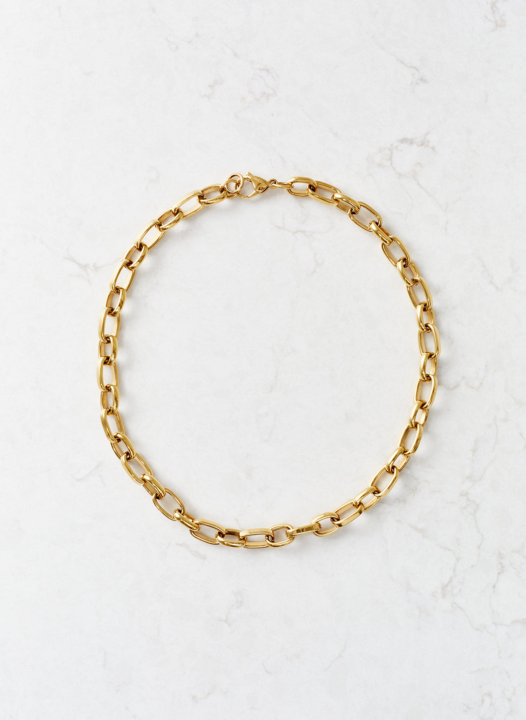Gold Chunky Chain Necklace | Official Site