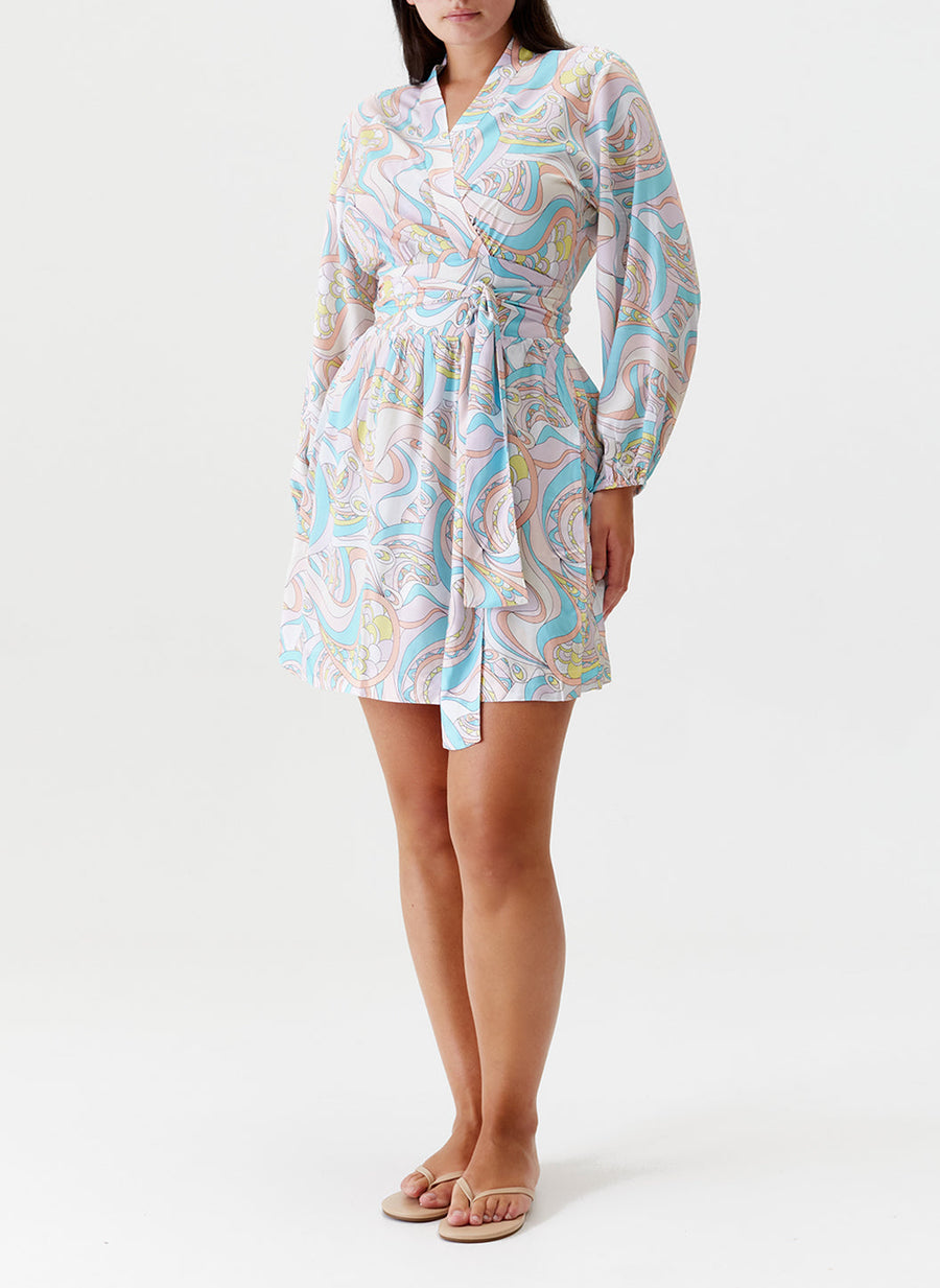 Melissa Odabash Juliet Riviera Wrap Short Dress - 2024 Collection