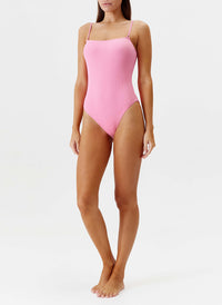 palma pink ridges swimsuit model 2024 F