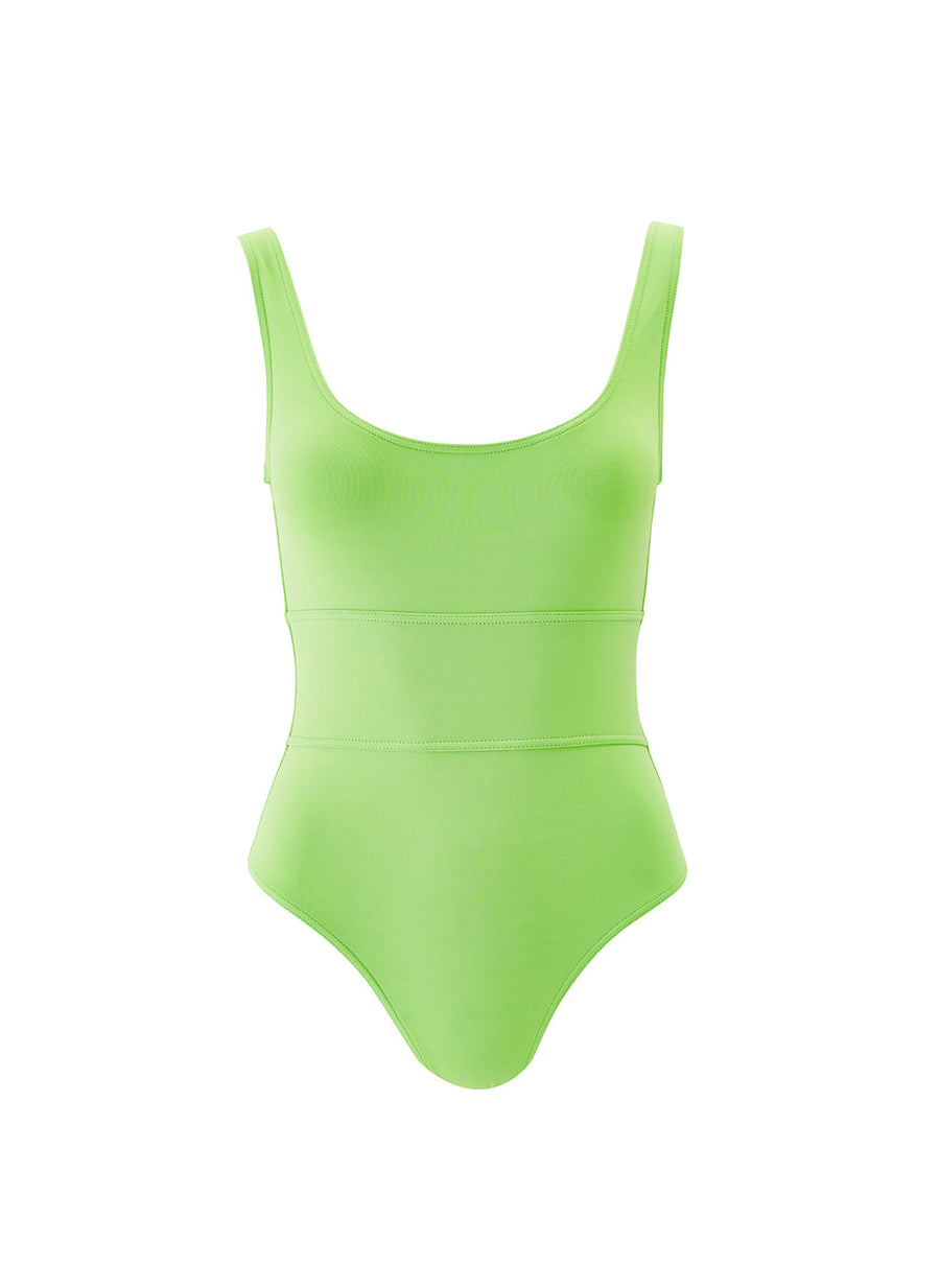 perugia lime swimsuit cutouts 2024