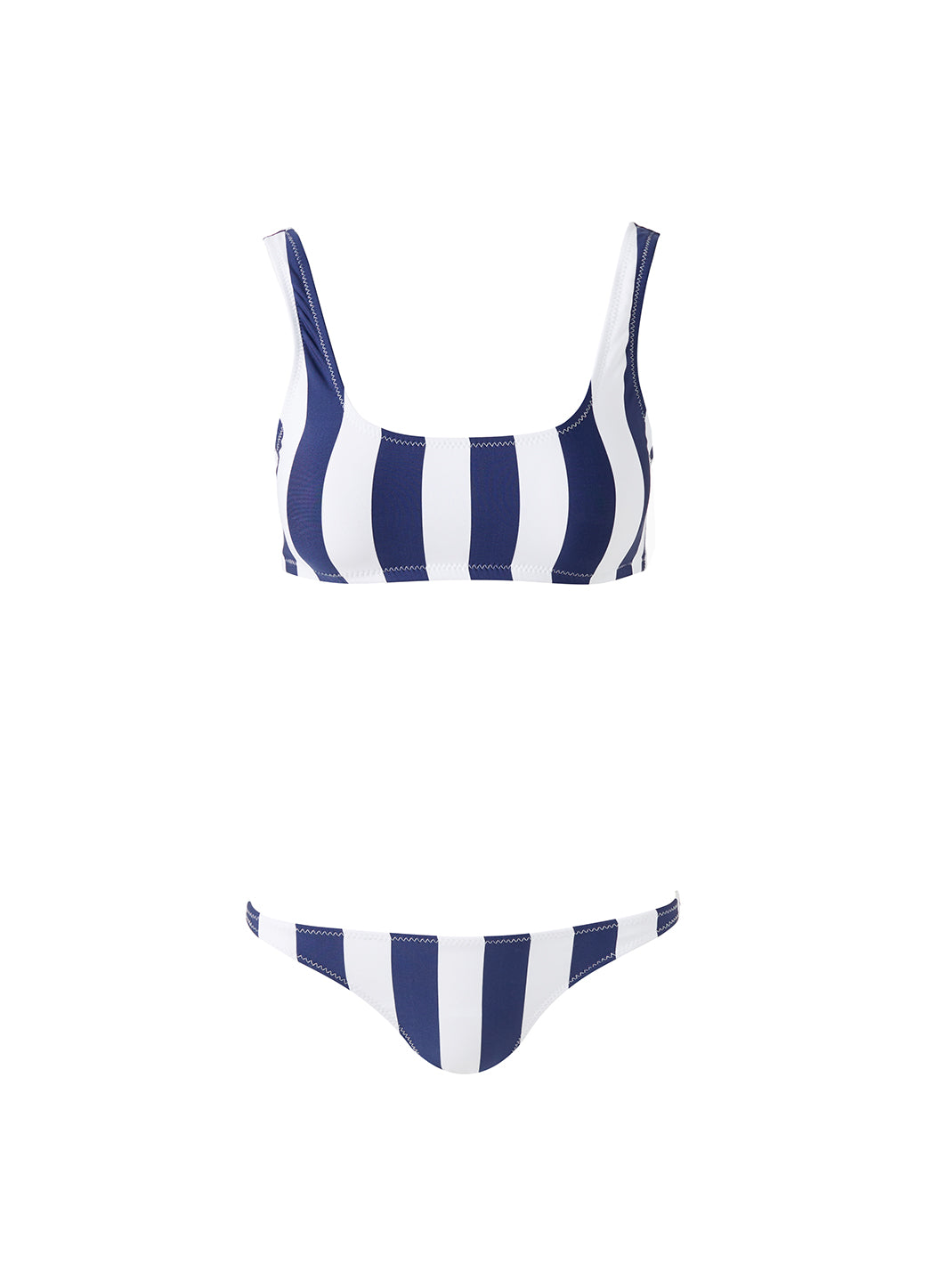 Ponza Navy Stripe Bikini Official Site