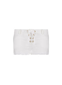 Alexi White Shorts