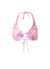Brussels Orchid Bikini Top Cutout 2023