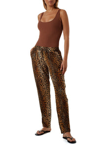 Jude Cheetah Print Trousers