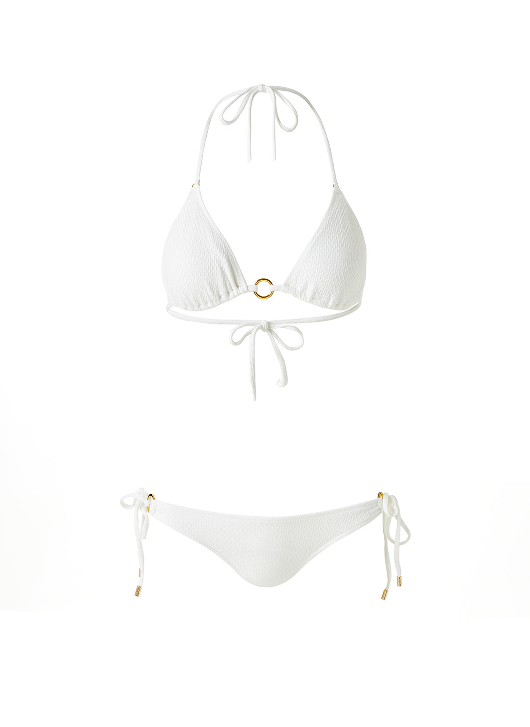 Tuscany Bikini Top White