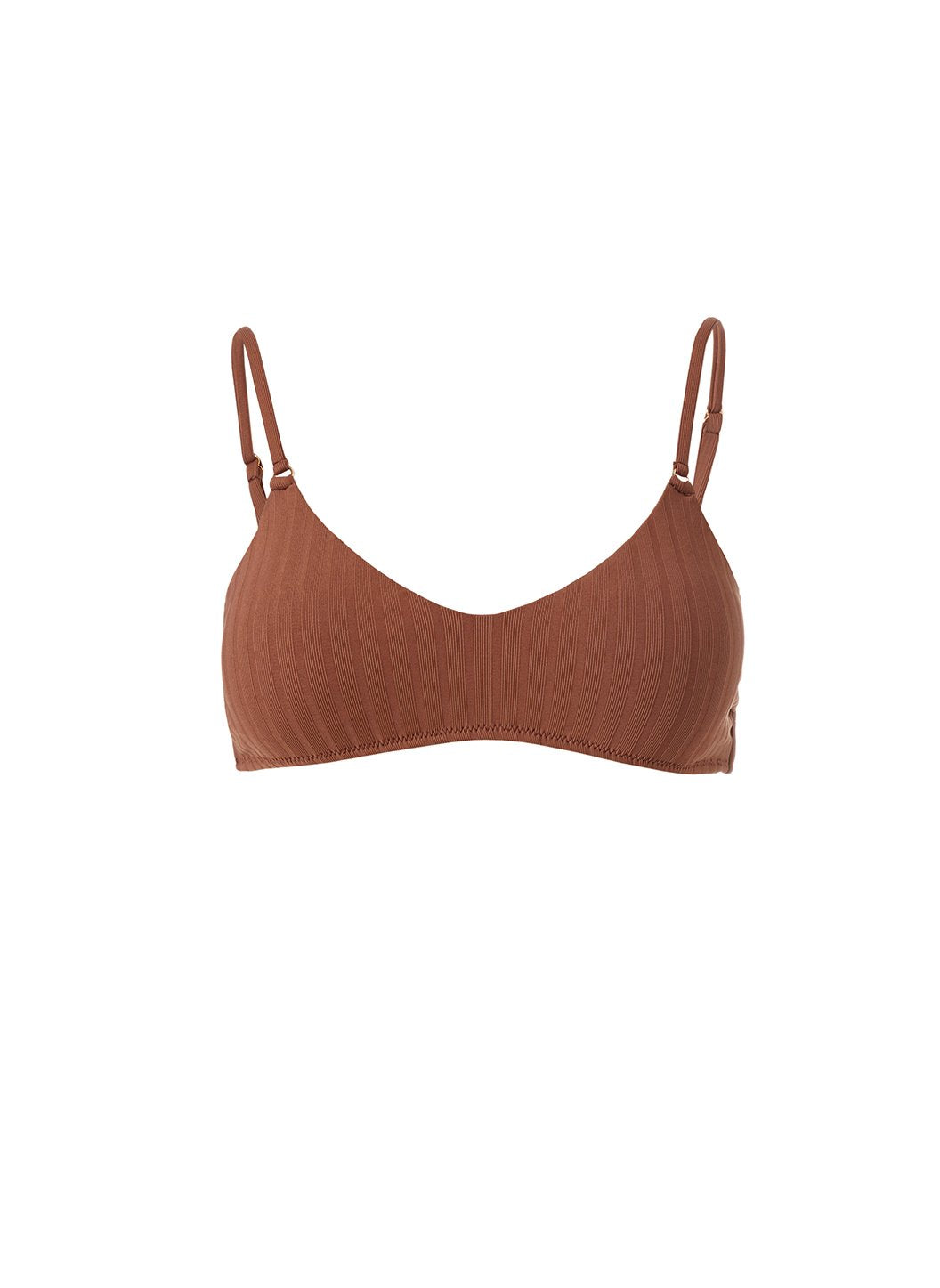 Vienna Ribbed Coco Bikini Top