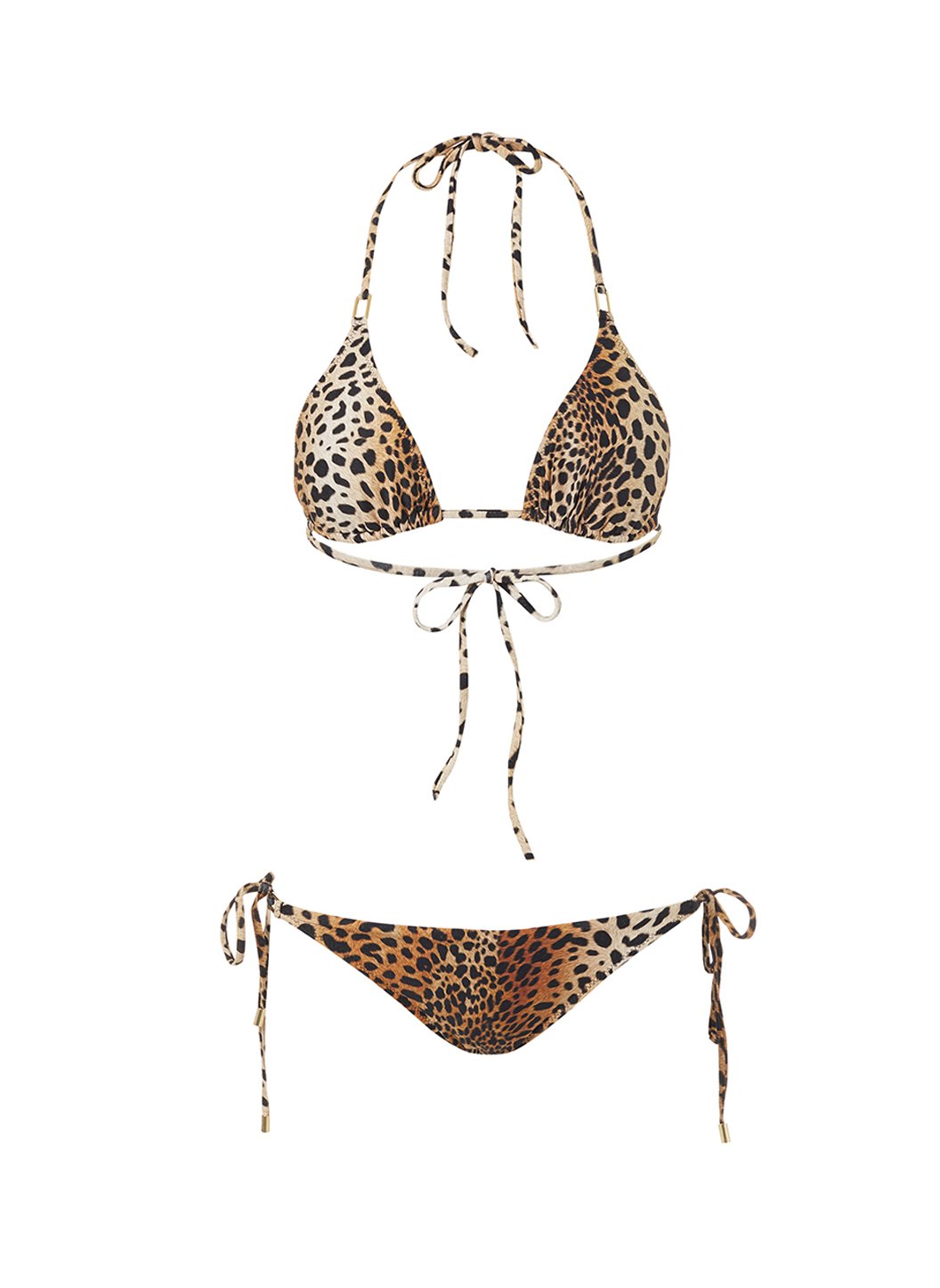 Cancun Cheetah Classic Triangle Bikini Official Site