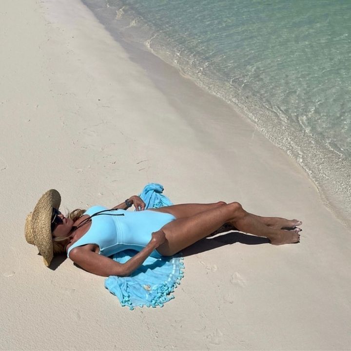 Cancun Blue Paisley