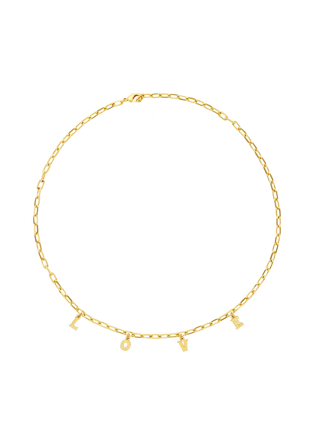 Gold Love Necklace 