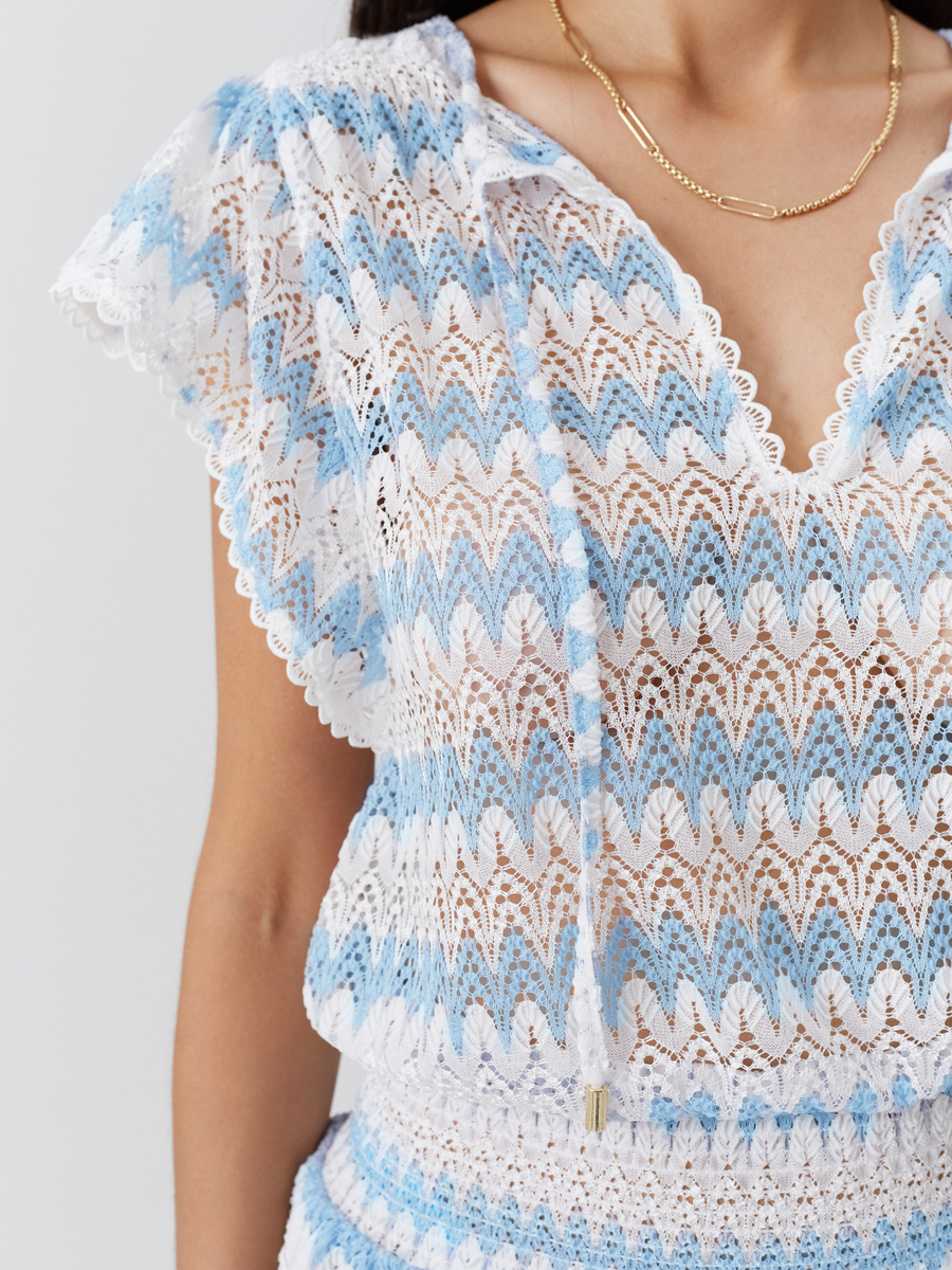 Remi White Oasis Dress