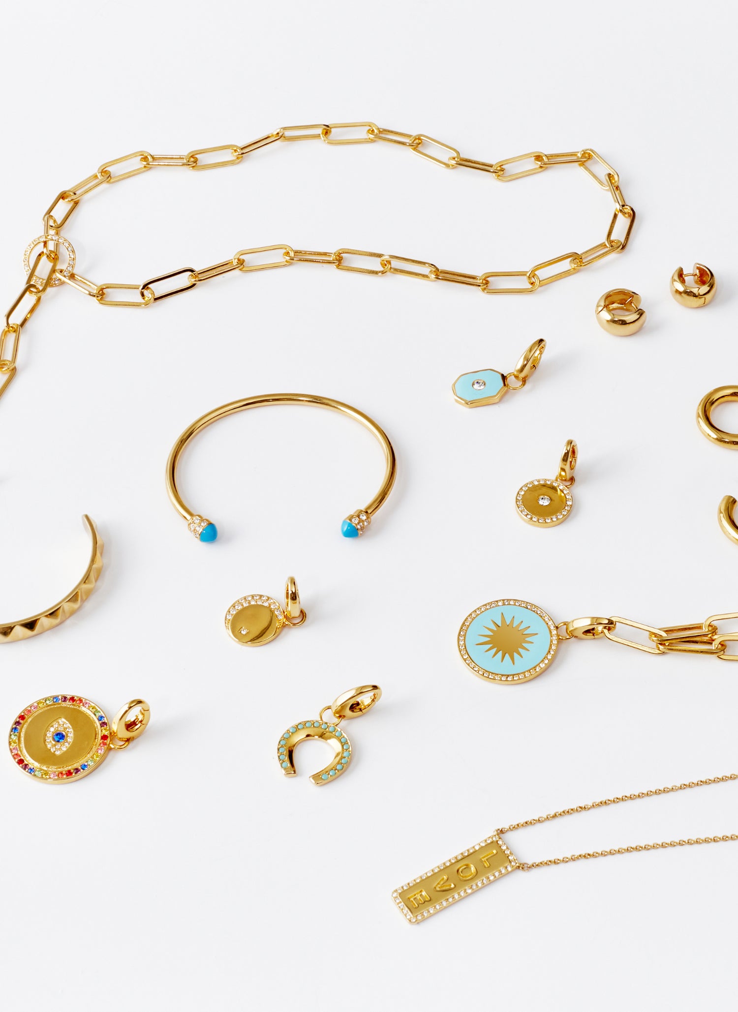 Gold Open Link Chain Necklace | Official Site