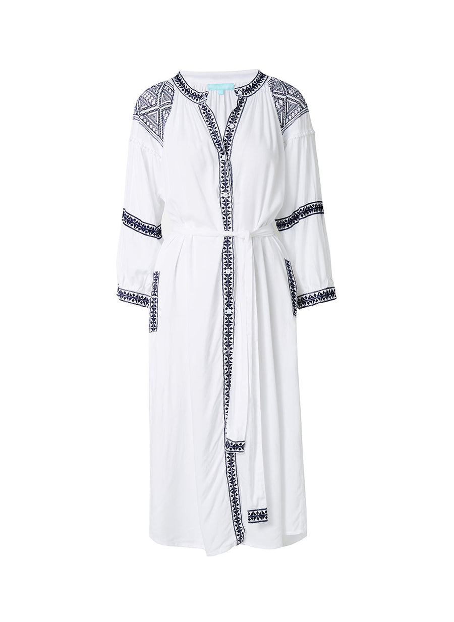 ally white navy kaftan cutouts 2024