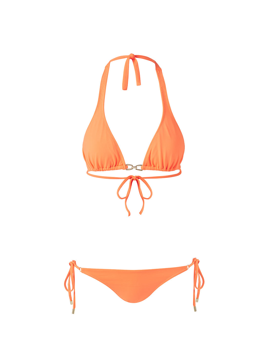Antibes Orange Bikini | Official Site