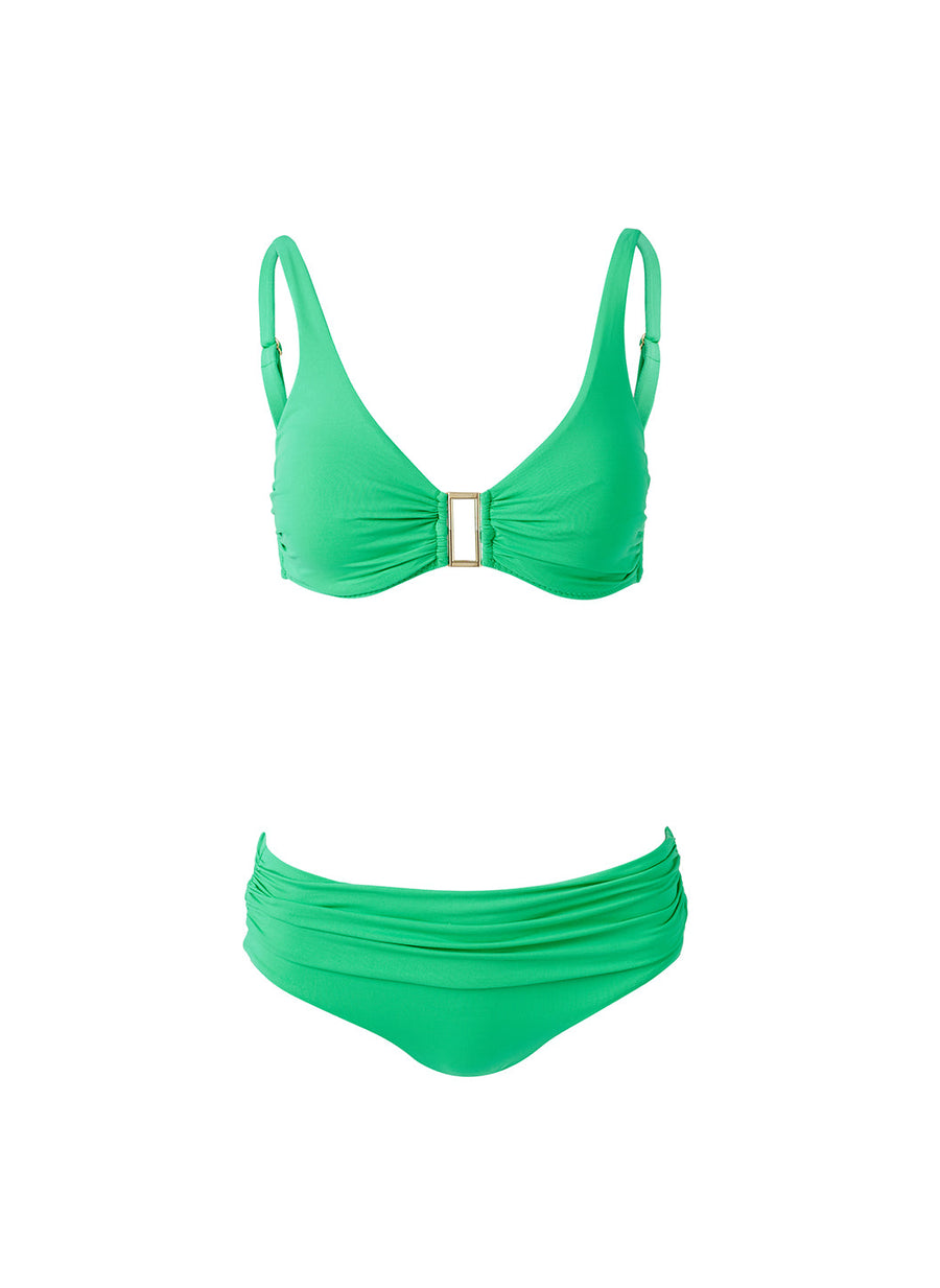 bel air green bikini cutouts 2024