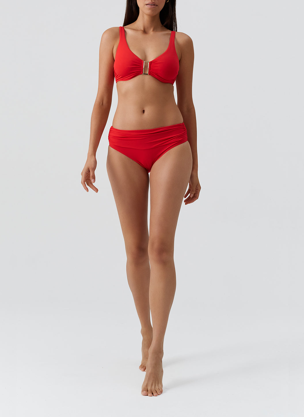 Bel Air Red Bikini Top | Official Site