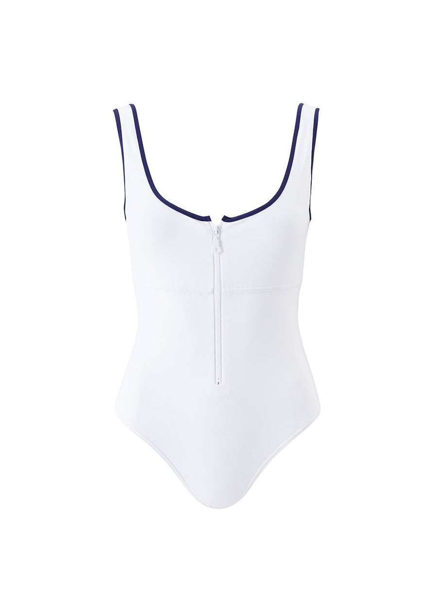 bellino white swimsuit cutouts 2024