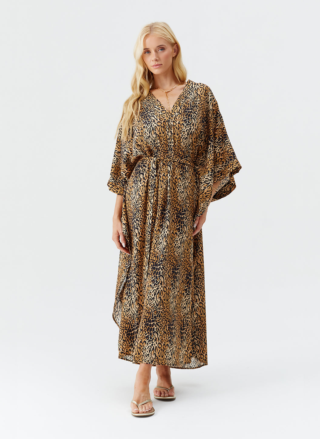 Bonnie Cheetah Kaftan | Official Site