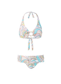 Melissa Odabash Brussels Riveria Ring Trim Supportive Halterneck Bikini - 2024 Collection