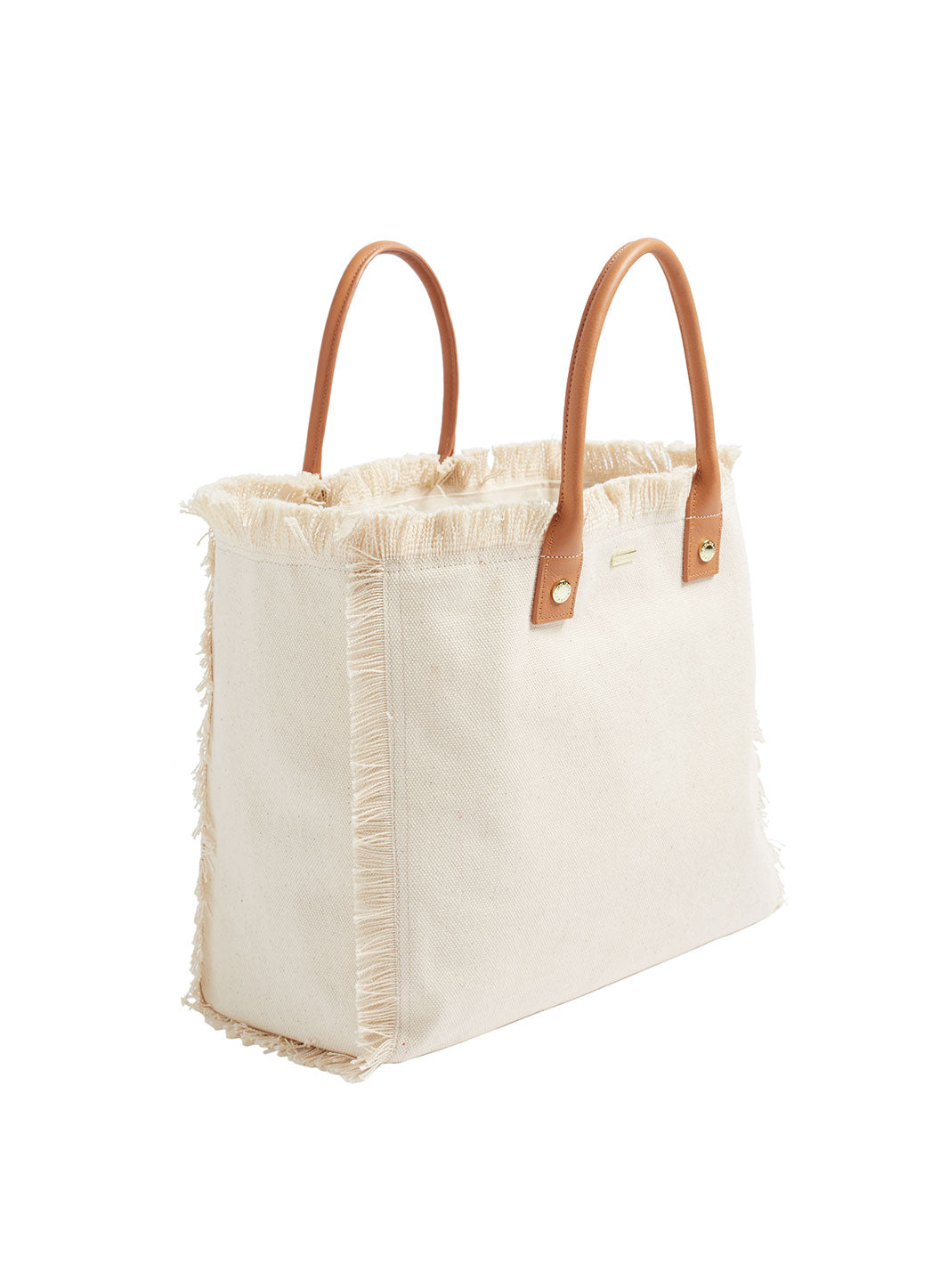 Melissa Odabash Cap Ferrat Beige/Tan Beach Tote - 2024 Collection