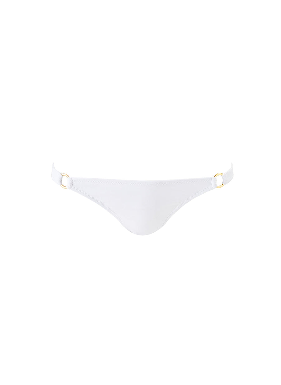 caracas white bikini bottom cutouts 2024