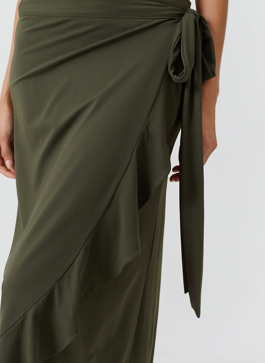 cassidy-olive-skirt_closeup 
