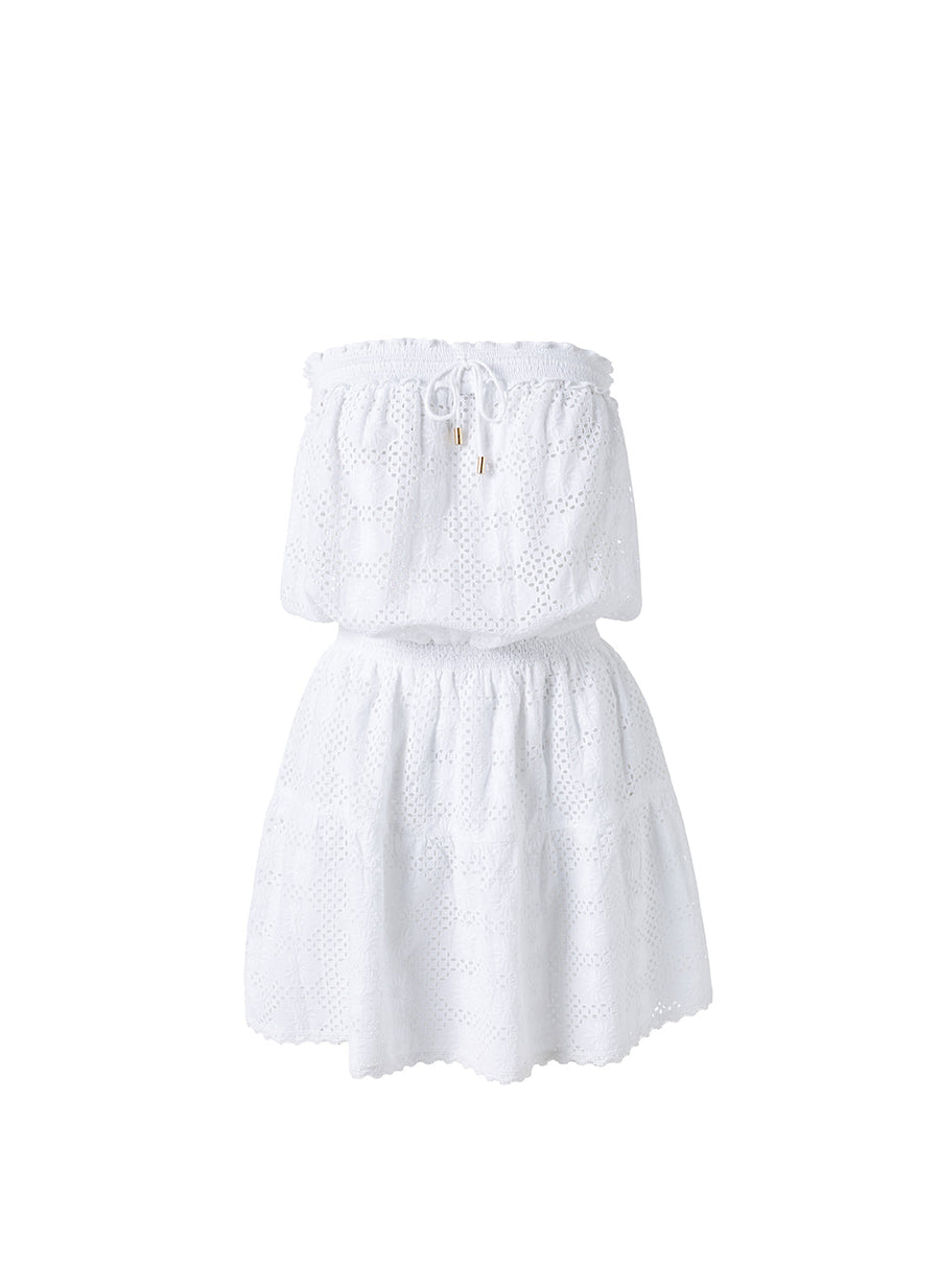 colette white dress cutouts 2024