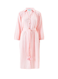 Melissa Odabash Cressida Rose Belted Shirt Dress - 2024 Collection