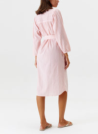 Melissa Odabash Cressida Rose Belted Shirt Dress - 2024 Collection