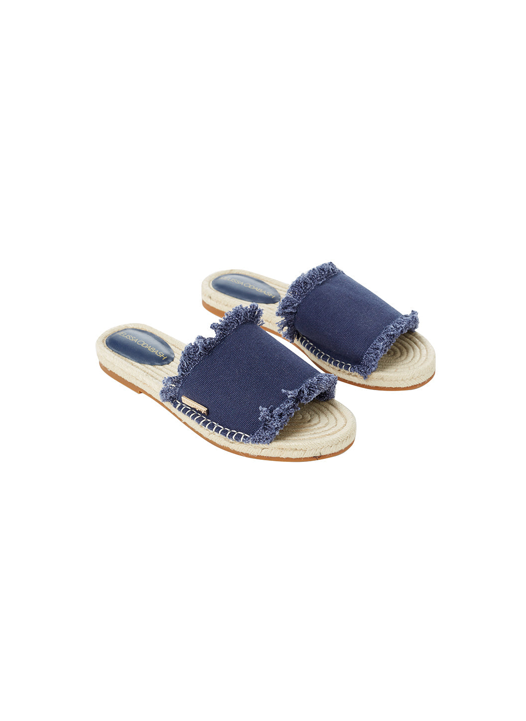 Melissa Odabash Espadrille Navy Sandals - 2024 Collection
