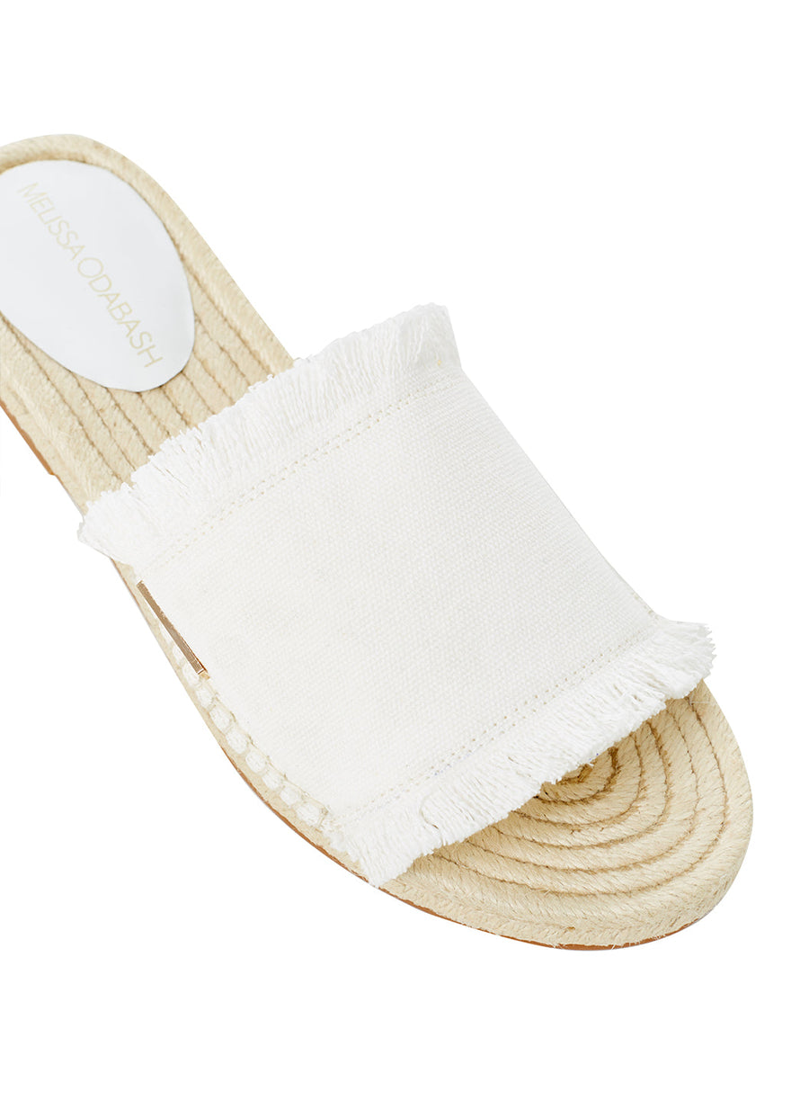 Espadrille Light Beige Sandals | Melissa Odabash