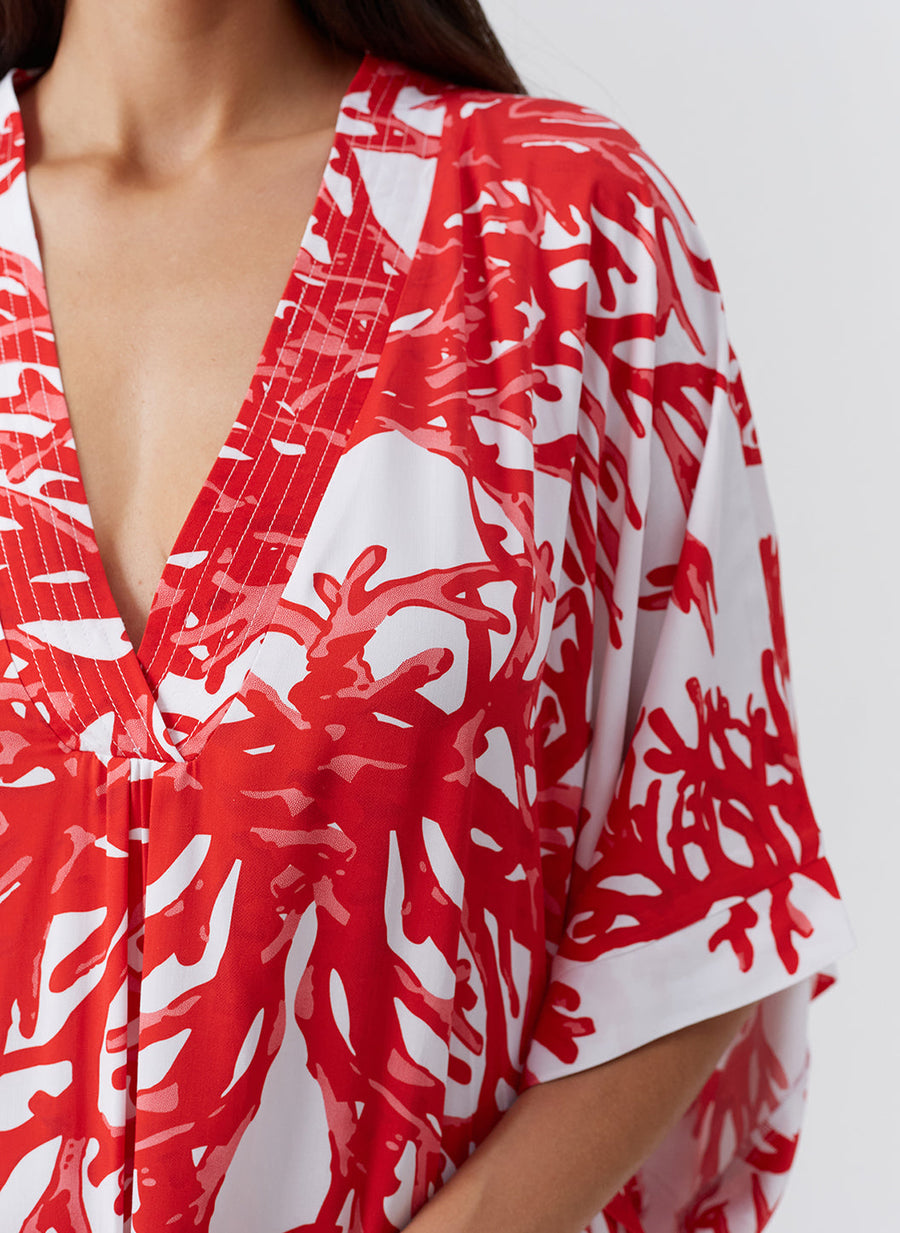exclusive-vanessa-red-coral-kaftan_closeup 