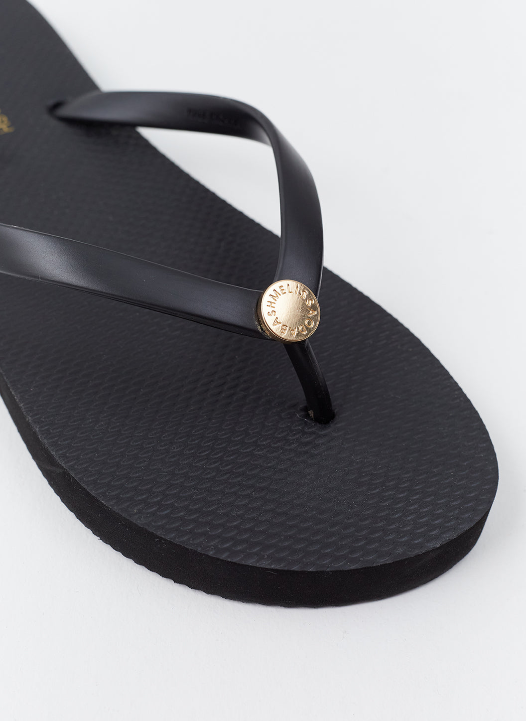 Black Flip Flop Sandals - Rubber Flip Flop | Melissa Odabash UK