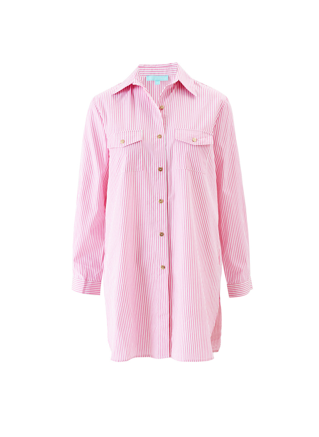 Francesca Pink Stripe Shirt | Official Site