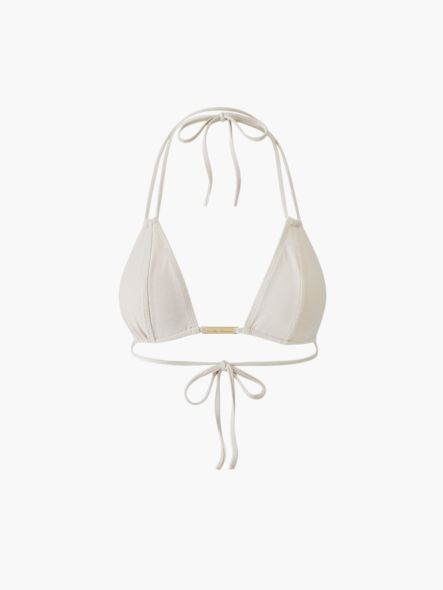 Girona Champagne Bikini Top
