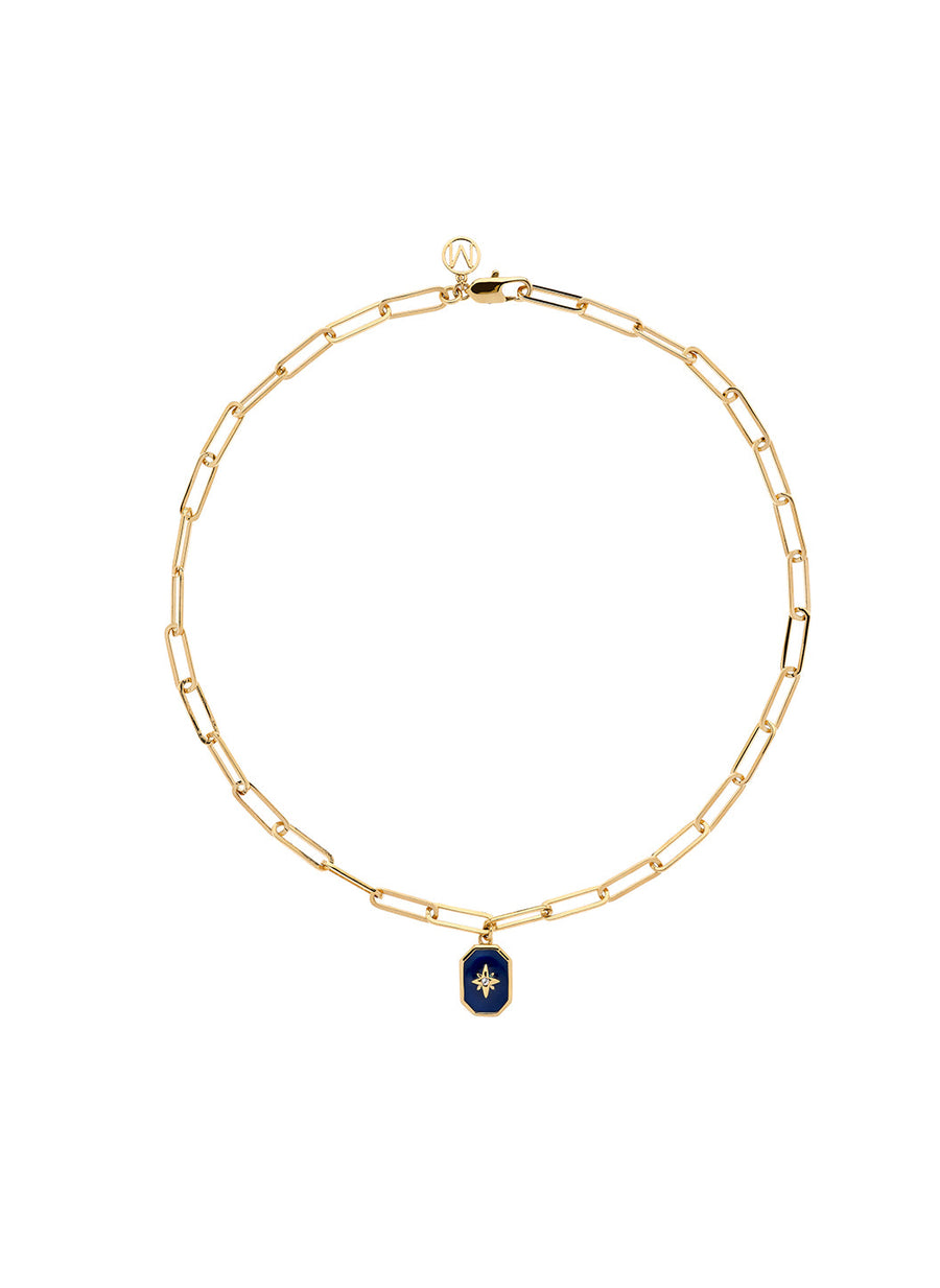 gold chain star pendant_cutout