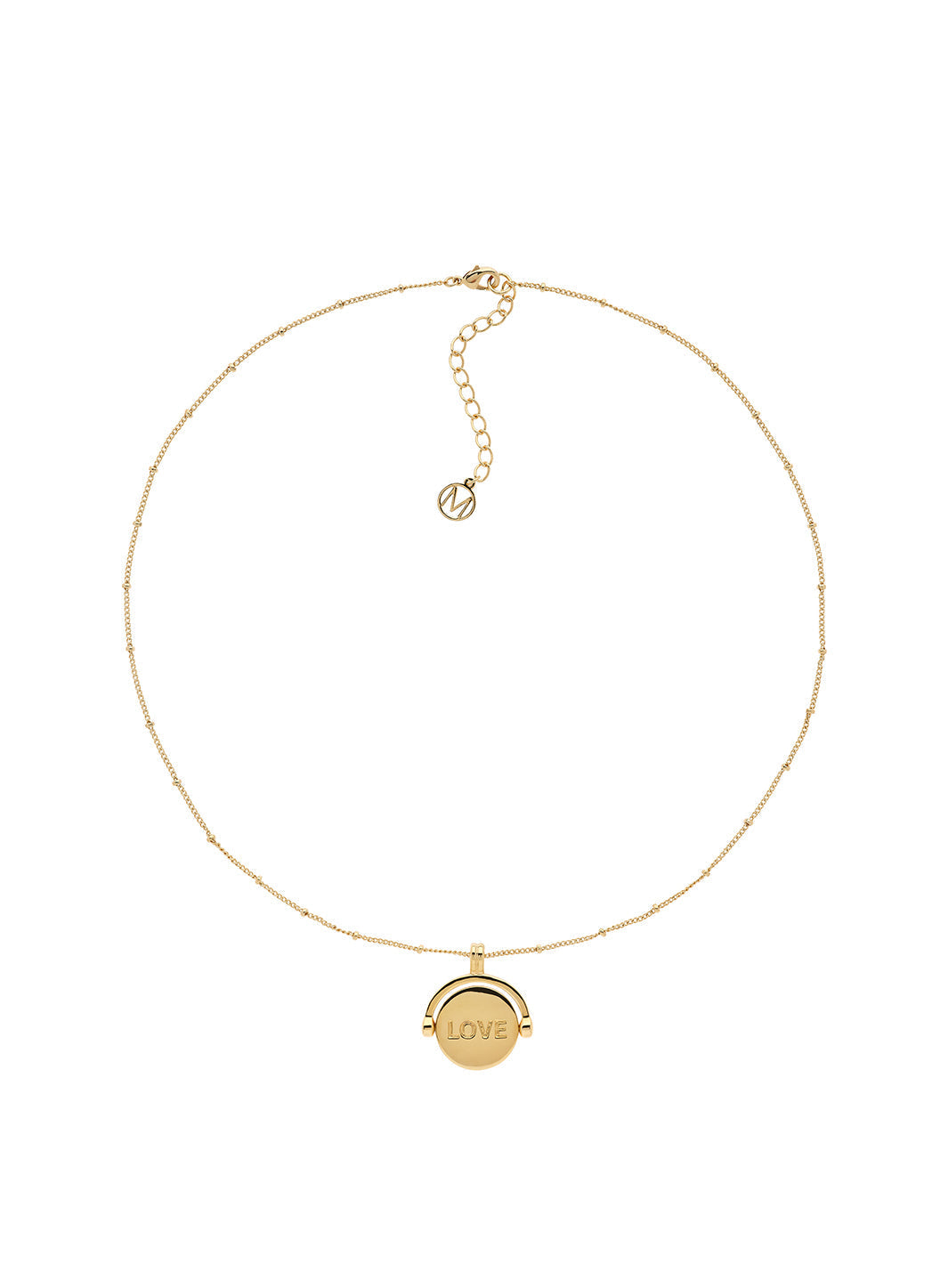 Love Spinner Necklace