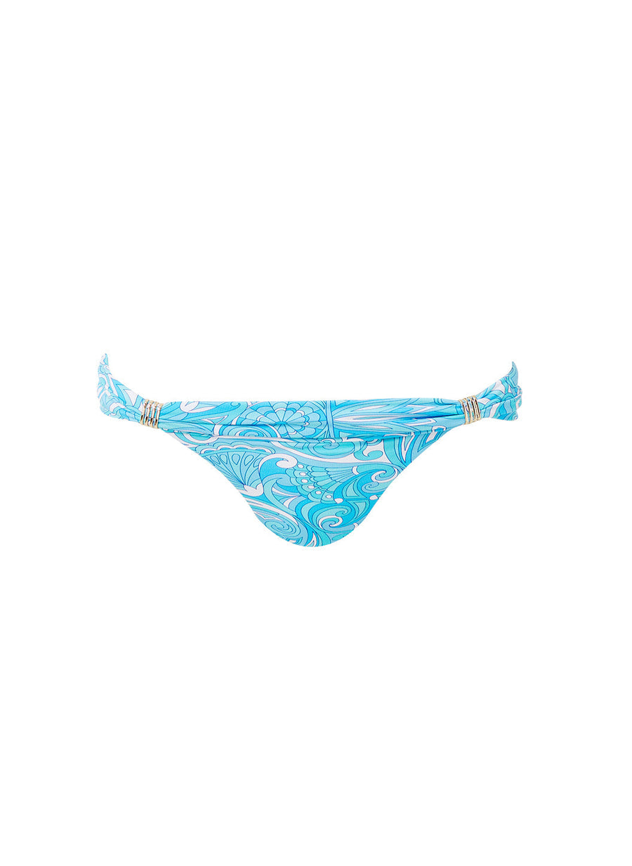 Melissa Odabash Grenada Mirage Blue Hipster Bikini Bottom - 2024 Collection