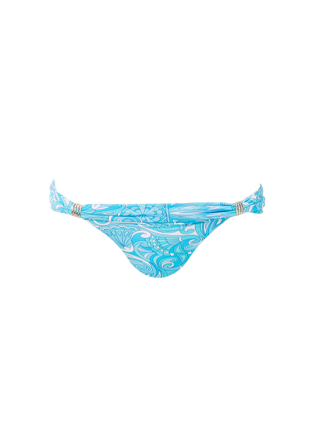 Melissa Odabash Grenada Mirage Blue Hipster Bikini Bottom - 2024 Collection