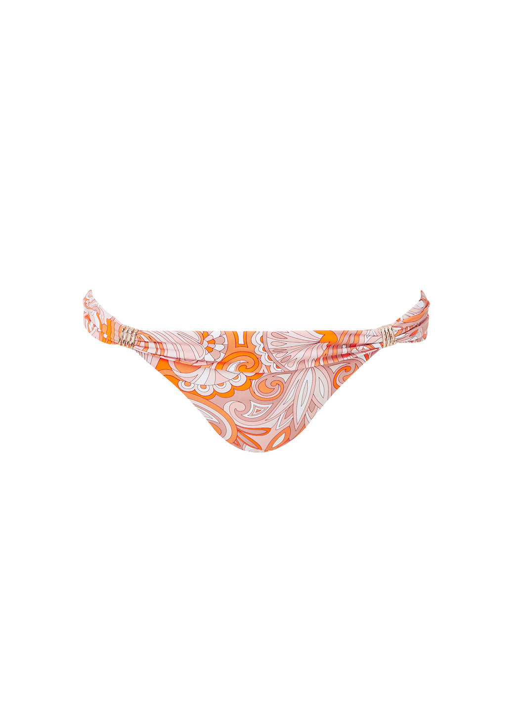 Melissa Odabash Grenada Orange Mirage Hipster Bikini Bottom - 2024 Collection