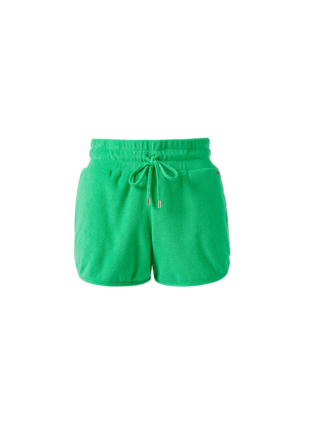 Melissa Odabash Harley Green Terry Runner Shorts - 2024 Collection