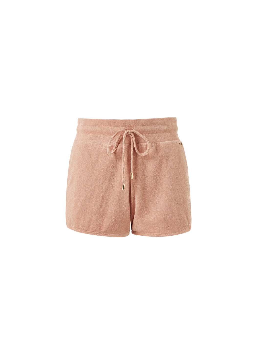 Melissa Odabash Harley Tan Terry Runner Shorts - 2024 Collection