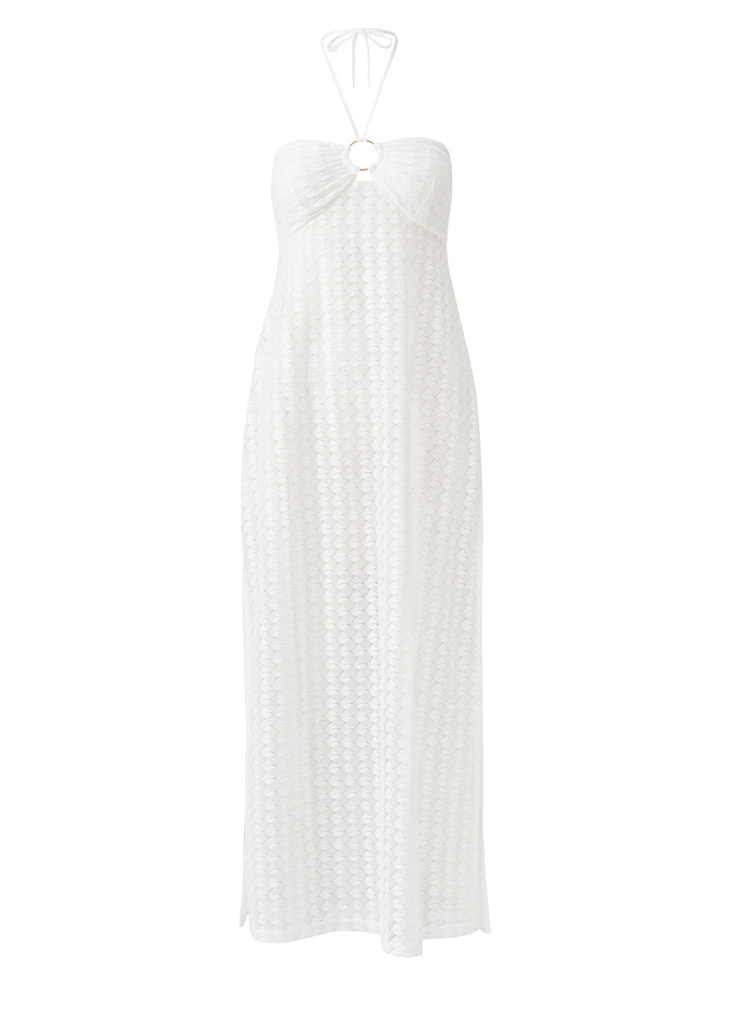 トップス gadid anoniem lizzie white 0size Lizzie White Midi Cut Out One Shoulder Knit Dress | Official Site