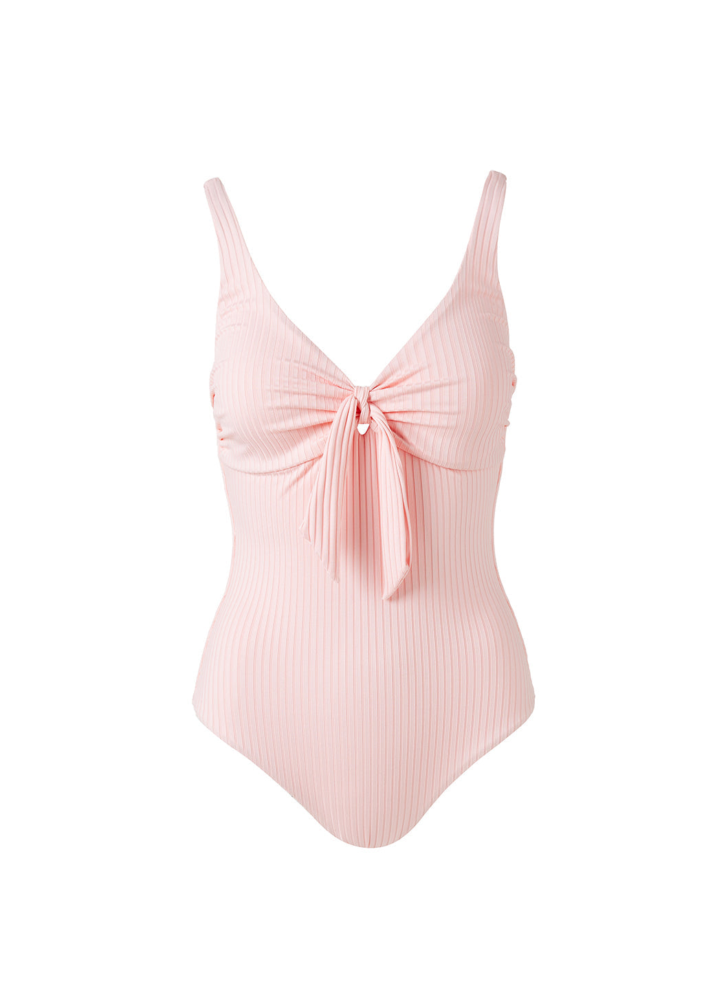 Melissa Odabash Lisbon Rose Ribbed Supportive Over The Shoulder Swimsuit - 2024 Collection